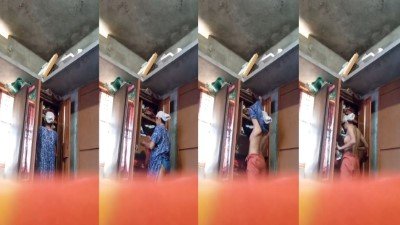 Dindugal young girl hot nude dress changing mms clip